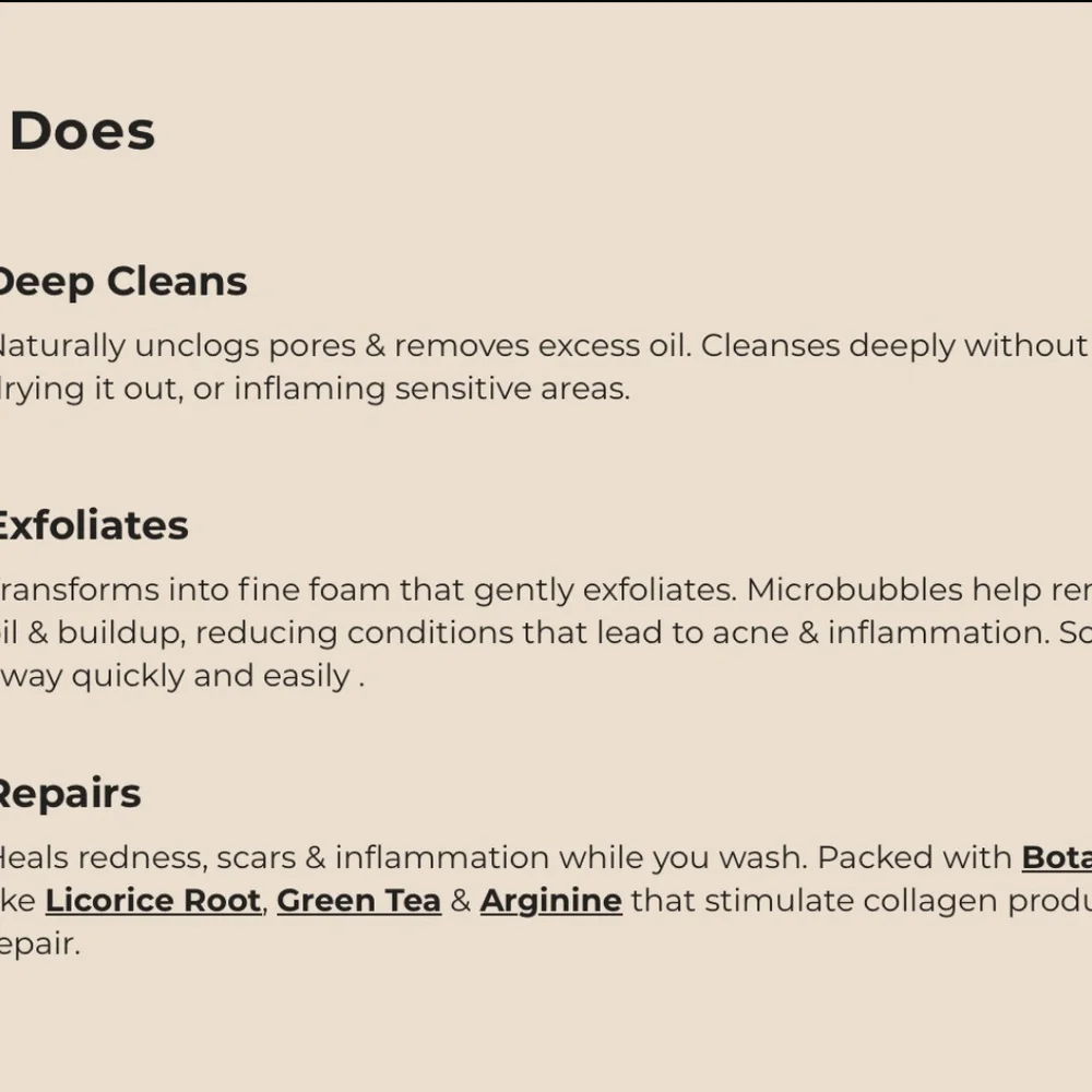 Blackwood For Men X-Punge Foaming Face Wash